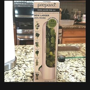 NWOT Prepara Herb and Vegetables Pod 2.0 in White